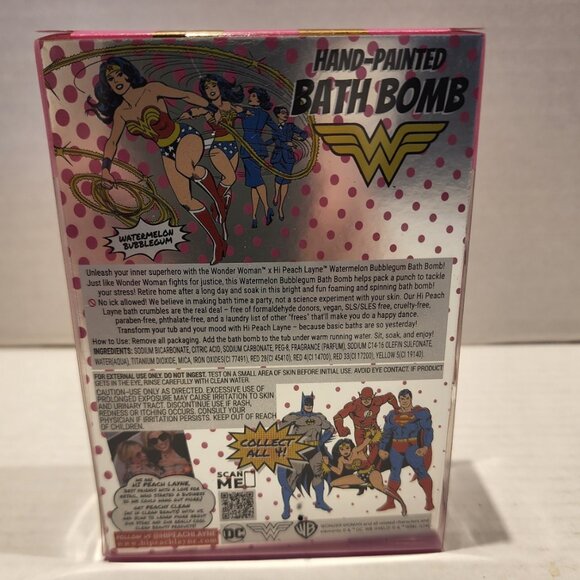 New Set of 3 Super Hero Bath Bombs - Wonder Woman, Superman & The Flash - Picture 3 of 8